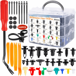 NCKIHRKK Befestigungsclips Set - 965 Stück Auto Befestigung Clips Universal 🚗