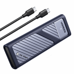 UGREEN 20Gbps NVME SATA SSD Gehäuse USB C 3.2 Gen 2x2