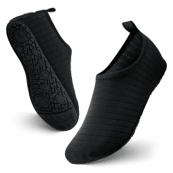 JOTO Wasserschuhe für Damen Herren Kinder 🌊👣 Badeschuhe 38/39 EU Schwarz