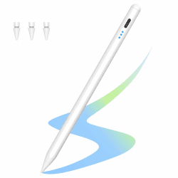 🎨📱 Pencil 1. Generation für iPad 2025-2018, KIROSA Stift für Tablet mit Handfläche Ablehnung & Neigungssensitiv für Spielkonsole Nintendo DS, Pencil für iPad 6-11, Air3-5/M2/M3,Pro11/12.9"/13" M4, Min5-6 Weiß 🖊️