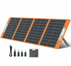 🌞 Solarpanel Faltbar 100W 18V Solarmodul Deal 🌿