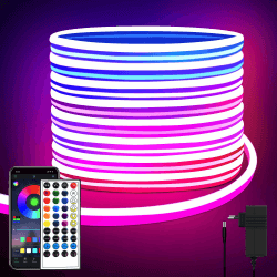 Angebot: segrass 10m Neon LED Strip mit APP-Steuerung und Fernbedienung 🌈