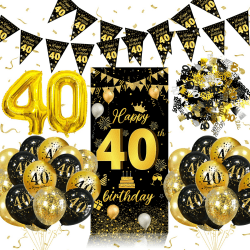 40. Geburtstag Deko Männer 🎉🎈🎁