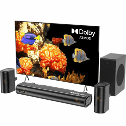 🔊🎬 Hiwill 4.1ch Soundbar mit Dolby Atmos - Riesige Klangbühne & Totale Immersion!