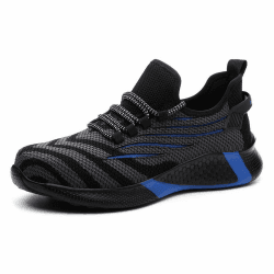 👟 KTDYG Sicherheitsschuhe Herren Damen Arbeitsschuhe Leicht Sportlich Schutzschuhe Stahlkappe Sneaker 40 EU Blau Angebot!