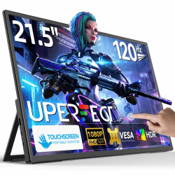 🌟 UPERFECT Tragbarer Touchscreen-Monitor 21,5 Zoll 120Hz 🎮🖥️
