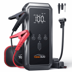 YaberAuto Starthilfe Powerbank mit 150PSI Kompressor 🚗🔋