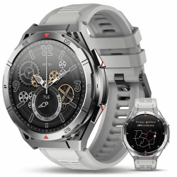 OUKITEL GPS Smartwatch Herren BT12-5ATM 🌍🔋💪