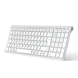 🔥 iClever Bluetooth Tastatur BK10 - Ultraslim Deutsche Wireless Keyboard 🚀