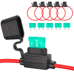 🚗 JatilEr Sicherungshalter Kfz 12AWG 5 Stück - Sicherer Schutz für Ihr Fahrzeug! 🛠️