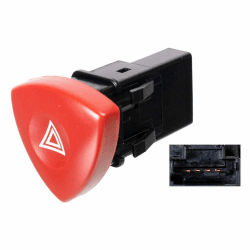 🔥 FeBi Bilstein 107792 Warnblinkschalter, 1 Stück, Rot 🔥