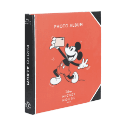 🎉📸 Grupo Erik Disney Mickey Fotoalbum 100-jähriges Jubiläum - Selbstklebendes Album 16 x 16 cm
