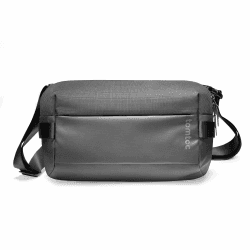 Tomtoc Herren Schultertasche Umhängetasche 7 Liter Schwarz 😎