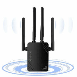 🚀 Super Angebot! 1200Mbps WiFi Extender Repeater mit Ethernet-Anschluss