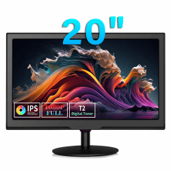 📺 20 Zoll Fernseher mit digitalem T2-Tuner H.256 Freeview