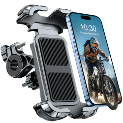 Rolgno Handyhalterung Fahrrad mit Sicherer Halt und 360° Drehung 🚲📱