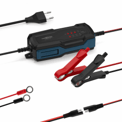 🔋 ANSMANN Intelligentes 8-Stufen Ladegerät 6V 12V / 2A mit LCD-Display 🚗🏍️
