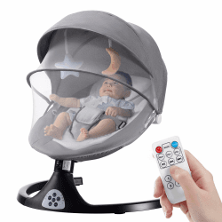 👶🏼🪀 Babywippe und Babyschaukel mit Kippfunktion und Bluetooth - Angebot