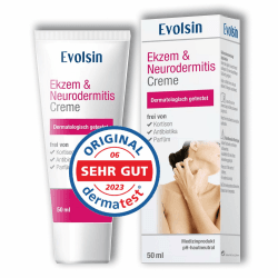 🌟 VERGLEICHSIEGER: Evolsin® Ekzem & Neurodermitis Creme 🌟