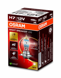 🔦 OSRAM NIGHT BREAKER 220 H7 +220% mehr Helligkeit