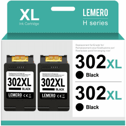 🔥 Mega Deal! Lemero 302 XL Schwarz Patronen Multipack für HP Drucker