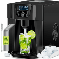 🧊🌟 KESSER® Eiswürfelbereiter | Eiswürfelmaschine Edelstahl 🌟🧊