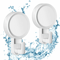 GlobaLink 2 Stück Saugnapf Haken extra Stark - 2 PACK Weiß 🚿🛁
