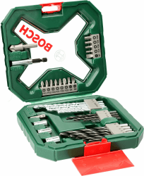 🔧🛠️ Bosch 34tlg. X-Line Classic Schrauber und Bohrer Set 🪚🔩
