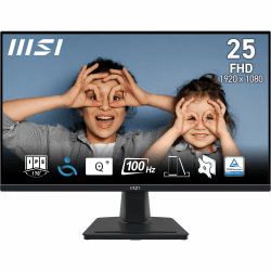 🖥️ Angebot: MSI PRO MP252 24,5-Zoll Full-HD Office Monitor 🌈 - 100 Hz, Augenfreundlicher Bildschirm, Eingebaute Lautsprecher
