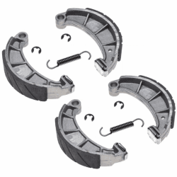 🔥 Top-Angebot! 2X Bremsbacken Satz Sport + Federn für Simson S51 S50 KR51 S70 SR50 Schwalbe Star