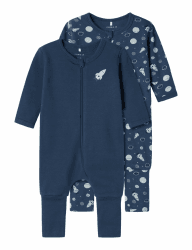 👦🌙 NAME IT Boy Schlafanzug 2er-Pack 86 Dark Denim für nur 15.53€!
