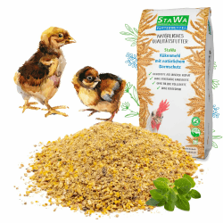 🐥 STAWA Kükenmehl Kükenaufzucht Alleinmehl, 5 kg - Premium Kükenfutter 🌿🍃