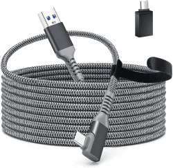 Tiergrade Kabel für Meta Quest 3 | USB3.2 Gen1 Typ C Kabel für Quest Link