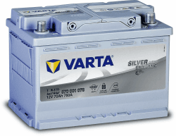 🔋🚗 Varta Sealed Lead Acid Start-Stopp AGM 70 Ah 760 A (EN) E39 für PKW 70Ah / 760A