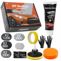 🚗🔦 Professionelles Auto Scheinwerfer Restaurierungsset - 2