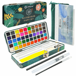 Artecho Aquarellfarben Set 50 Farben 🎨🖌️