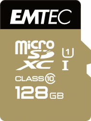 🔥 Super Deal! Emtec ECMSDM128GXC10 EliteGold 128GB microSDXC Speicherkarte 🔥