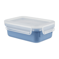 Emsa N10122 Clip & Close Color Edition Frischhaltedose | Aqua Blau | 0,55 Liter