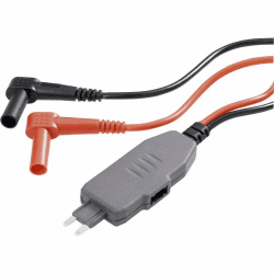 🔌🚗 VOLTCRAFT MS-4S Messadapter Stecker-Mini-Flachsicherung - Lamellenstecker 4 mm Schwarz, Rot 🛠️