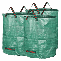 🌿🍂 GardenMate 3X 272l Gartensack Laubsack Gartenabfallsack stabil - Gartensäcke für Gartenabfälle 🌿🍂