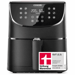 🔥 Super Angebot! COSORI Heißluftfritteuse Airfryer, Testsieger 2024, 11-in-1 Air Fryer XXL 5,5L 🍟