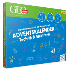 🎁 FRANZIS 67171 - GEOlino Adventskalender Technik & Elektronik 🎅