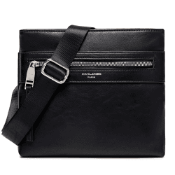 David Jones - Herren Umhängetasche aus hochwertigem Synthetikmaterial 🎒