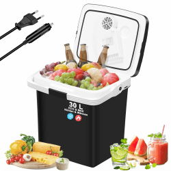 🌞 WOLTU Kühlbox Auto 30L Elektrisch 12v 230v - Camping Kühlschrank für Auto und Steckdose 🌊🍉🚗