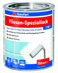 🏠🎨 Baufan Fliesen-Speziallack 3 in 1 weiß seidenmatt - Fliesenlack Deal! 🛁✨