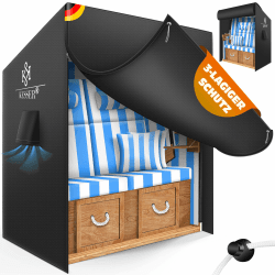 KESSER® Premium Strandkorb Schutzhülle mit Belüftungsöffnungen 🌊🌞