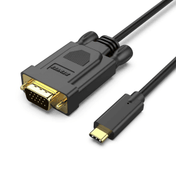 BENFEI USB C auf VGA Kabel 1,8M 🌟 Streaming von überall 🎥 Plug & Play 🖥️ Breite Kompatibilität 🌐 Zuverlässiges und freundliches Design 💪 18 Monate Garantie