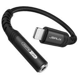 🎧 JSAUX Lightning auf 3,5 mm Kopfhörer Adapter MFI Zertifizierung Aux Adapter 🎵