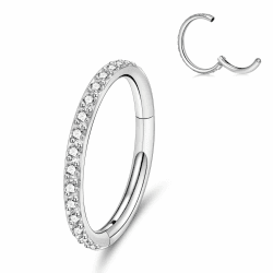 Angebot: Longbeauty G23 Titan Segmentring Piercing 6mm-8mm 16G 18G 😍