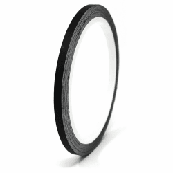 🚗 Finest Folia 10 Meter Matt Zierstreifen Auto Motorrad Boot Modellbau DIY Deko Schwarz Matt 5mm Breite